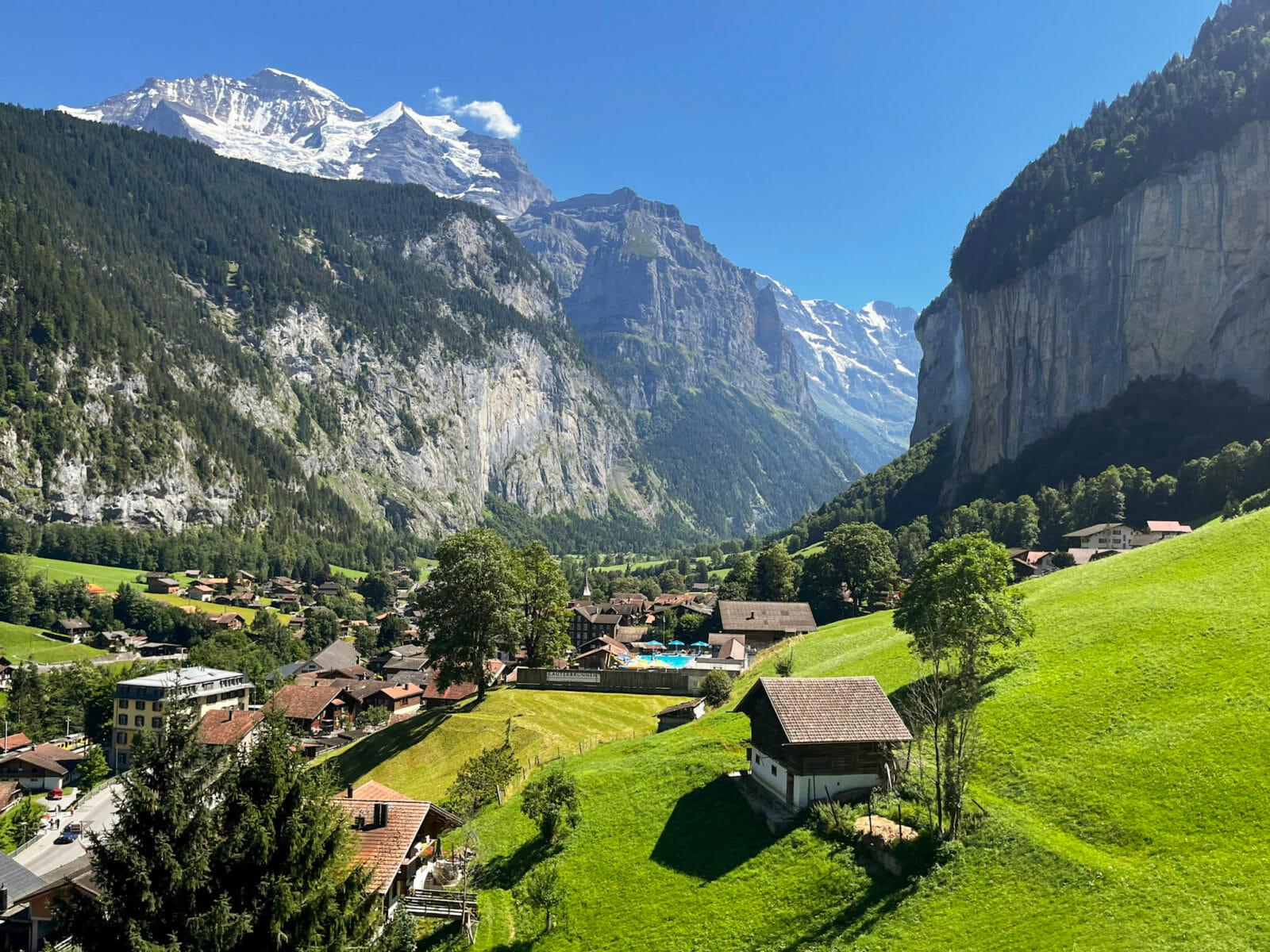 Eiger Trail Tour, Lauterbrunnen Valley