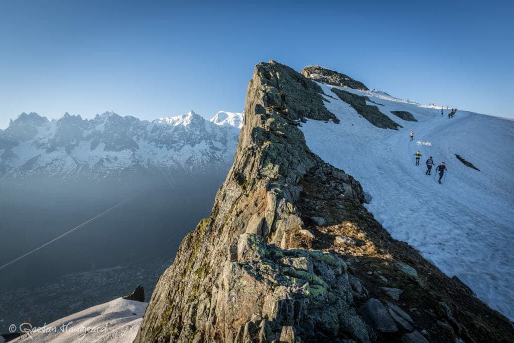 The 80km ultra-marathon has become one of Europe's classic mountain events-- in no small part thanks to turn after turn of remarkable views. (Photos courtesy of Club des Sports, Gaetan Haggard.)