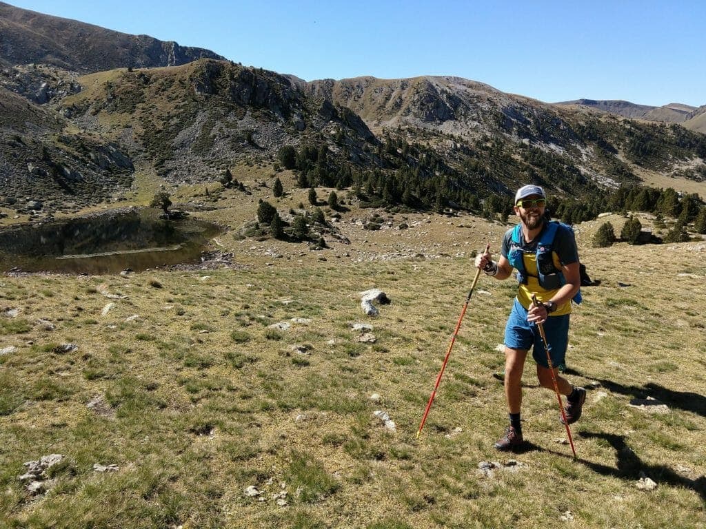 John on the move during Italy's Tor des Géants. (Courtesy photo.)