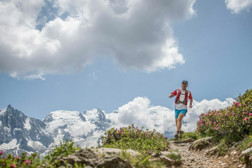 Giles running. Photo by Mark Brightwell