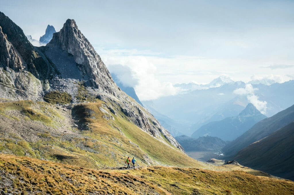 TMB near Courmayeur