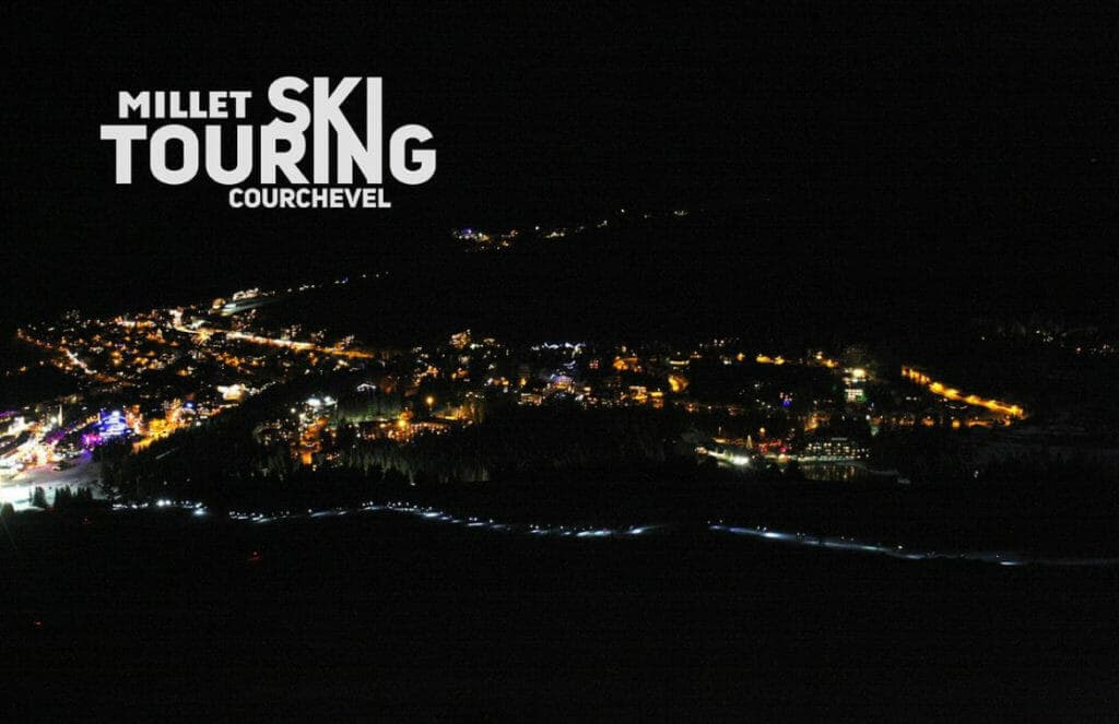 Millet ski routing courchevel skimo races