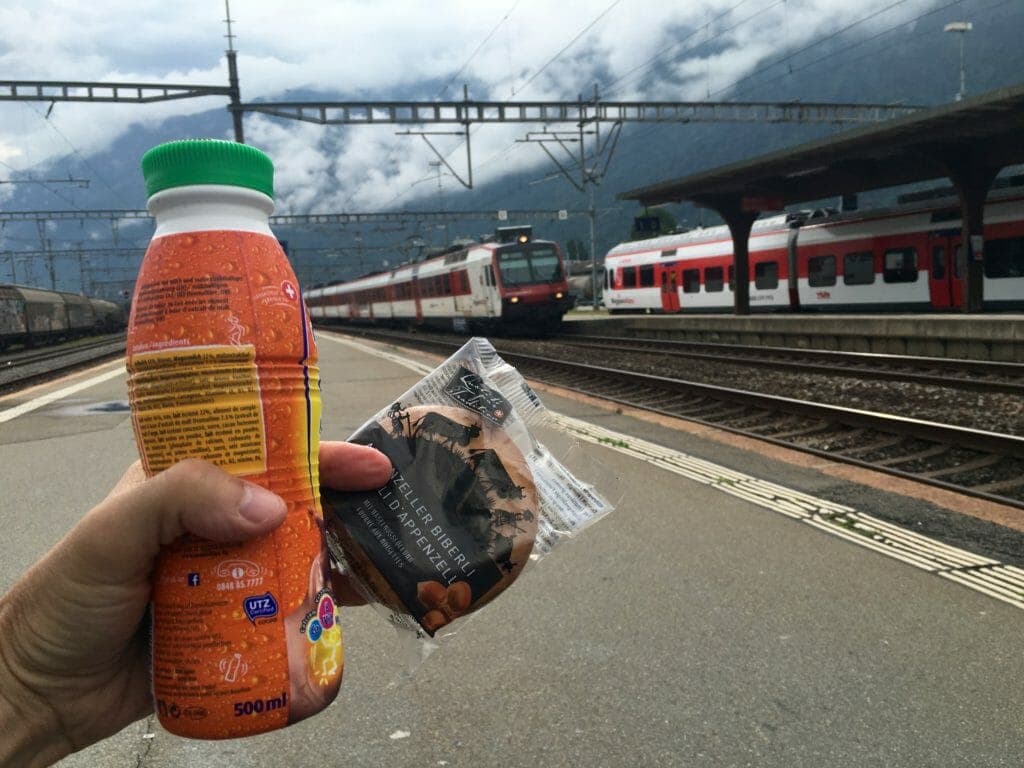 official snacks of Swiss residents: Ovomaltine and Bieberli!