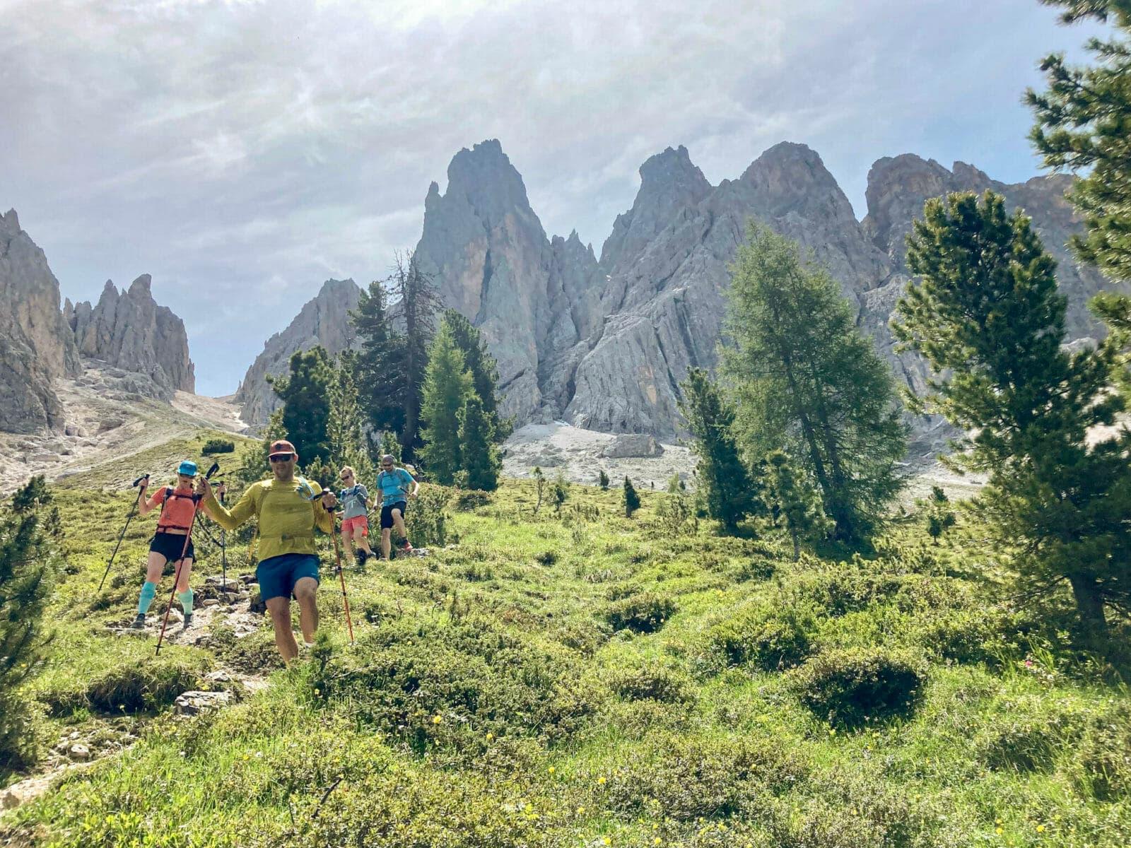 Dolomites Forcella to Mesdi