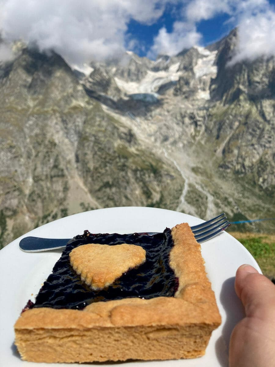 blueberry tart