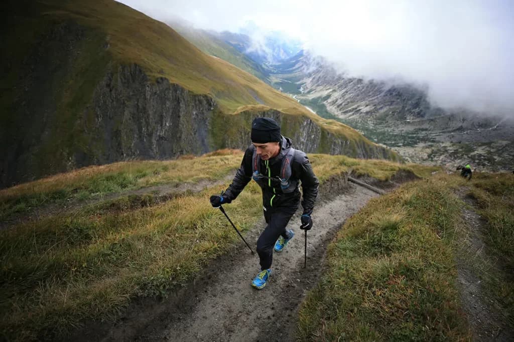 Jim Walmsley running UTMB