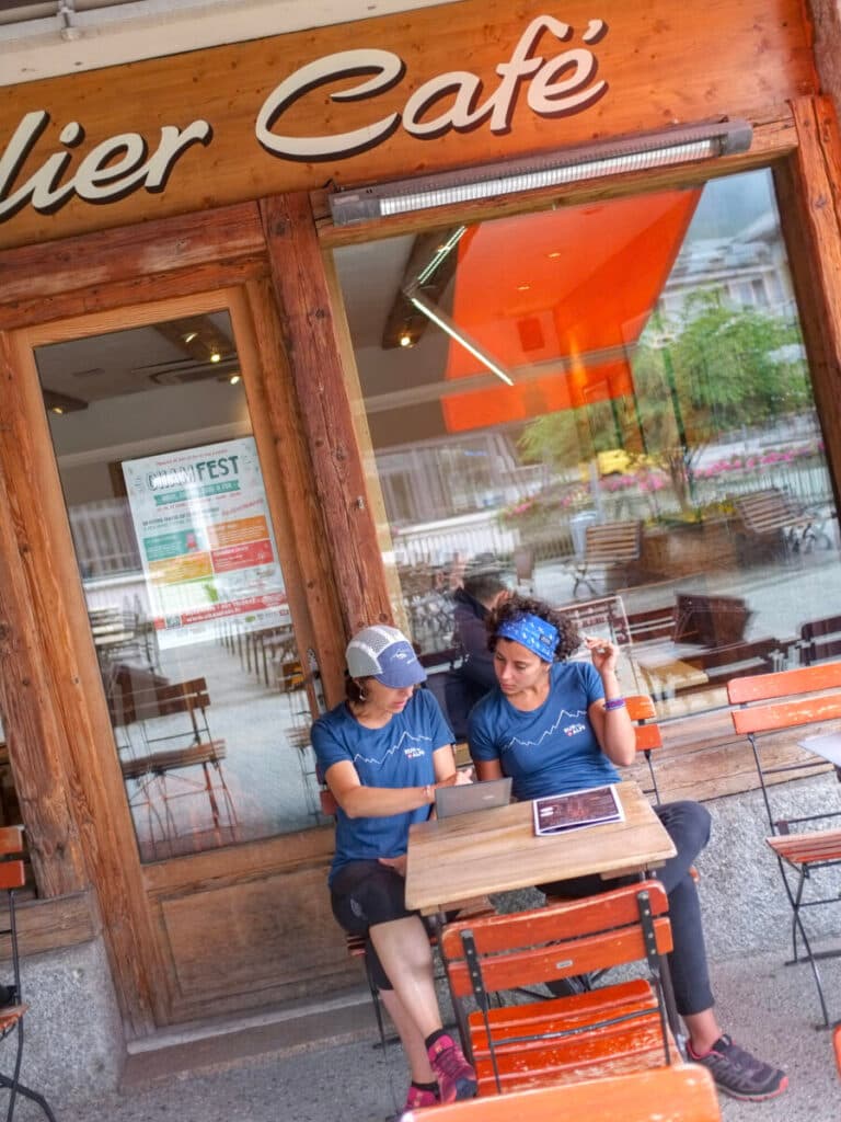 Pull up a seat for people-watching at the outside tables