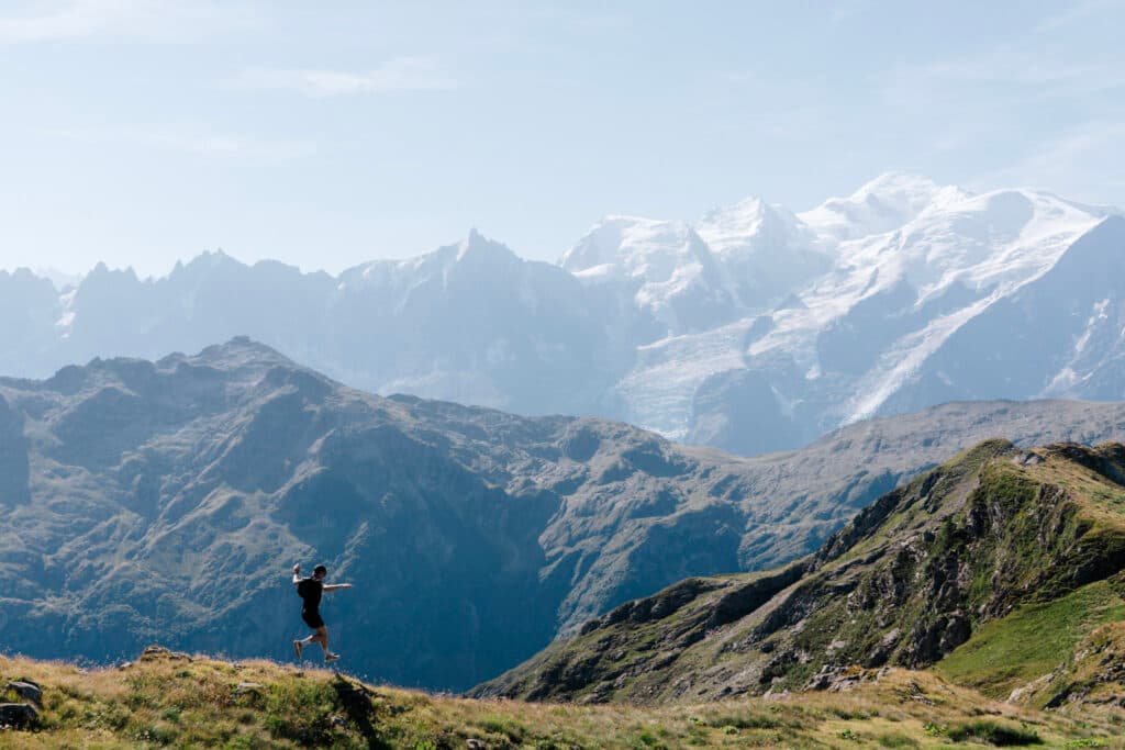 rocking the downhills in the alps