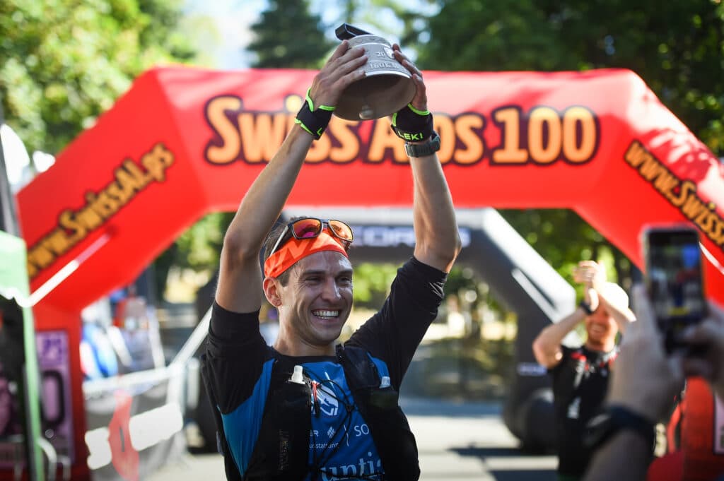 Finish line vibes at the Swiss 100 endurance race