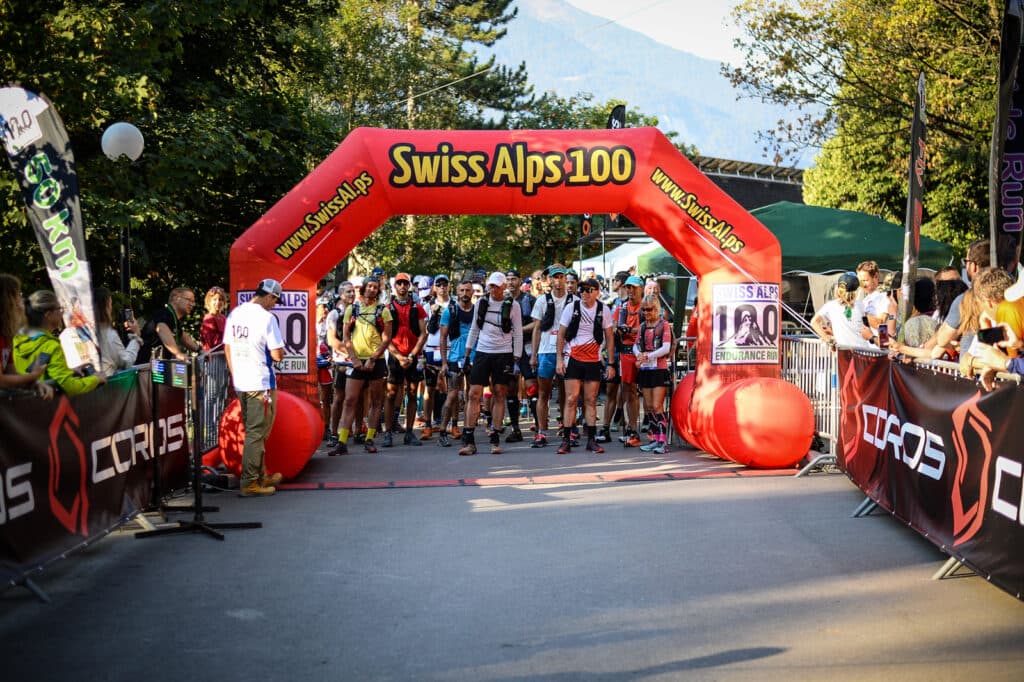 Swiss Alps 100 Endurance Run edition 2022, 160km start