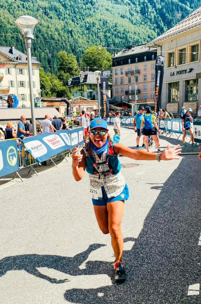 Happy Mont Blanc marathon Finisher