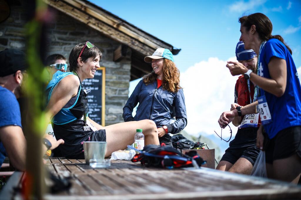 The finish line of the Vertical race at Egghorn