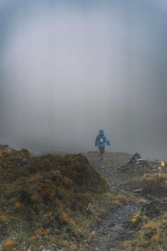 Tor des Géants during the race mythology