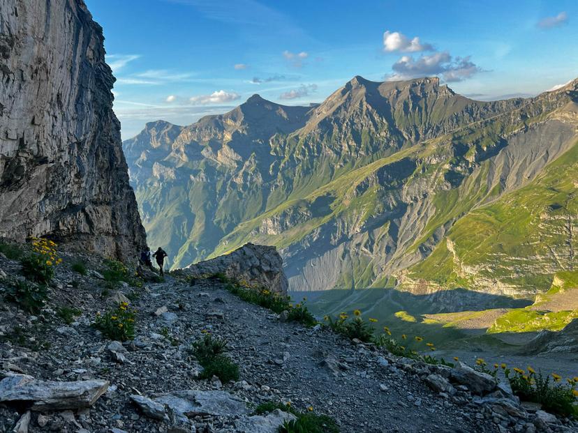 Ascent to Hohturli Pass