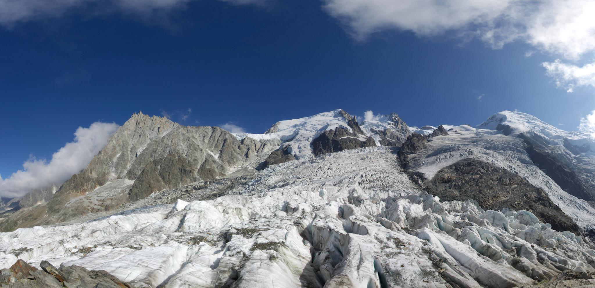 Landscape with glaciers