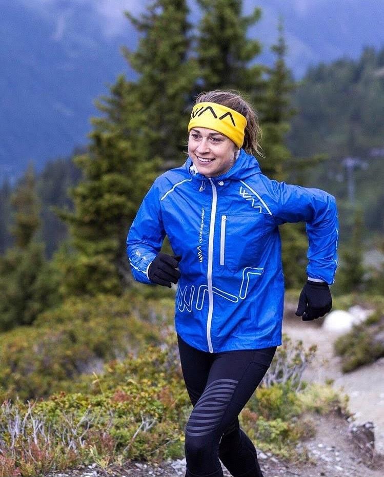 Run the Alps guide Claire Janigo trail running in Chamonix valley