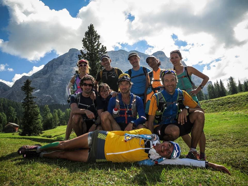 The Holimites tour crew... at least as it was constituted on Day One.