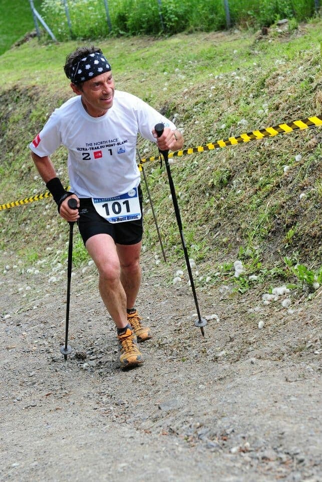 Running the Cross du Mont-Blanc. (SUDPRESSE copyright: Vincent LORENT)