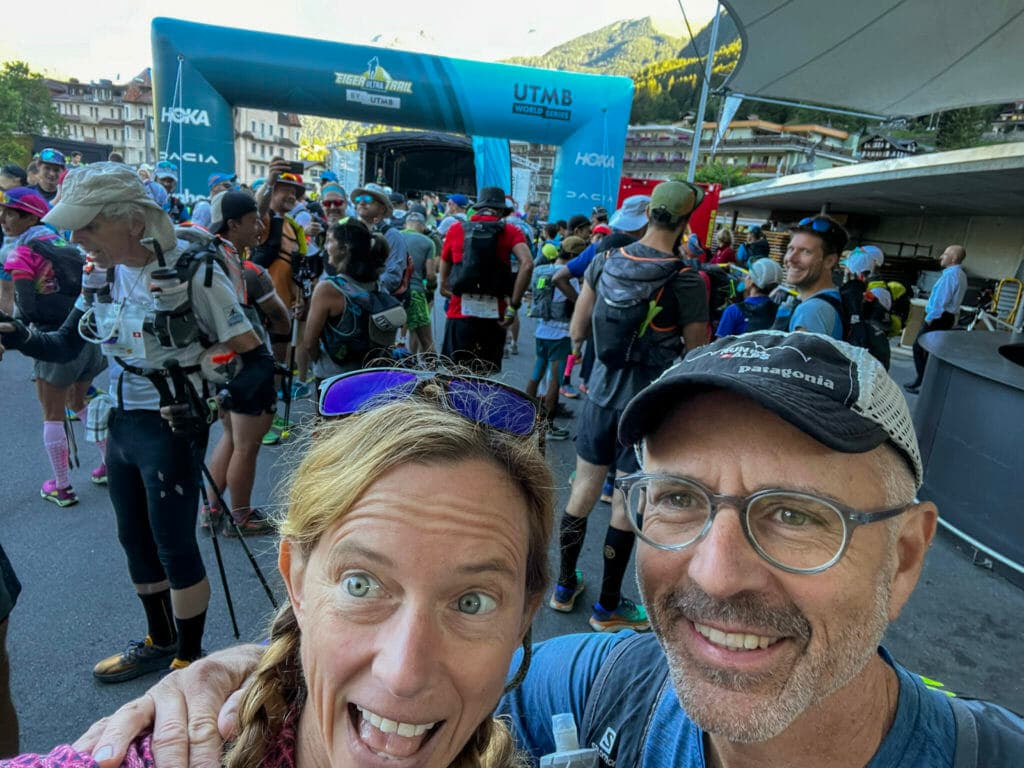 The Eiger 250km starting line