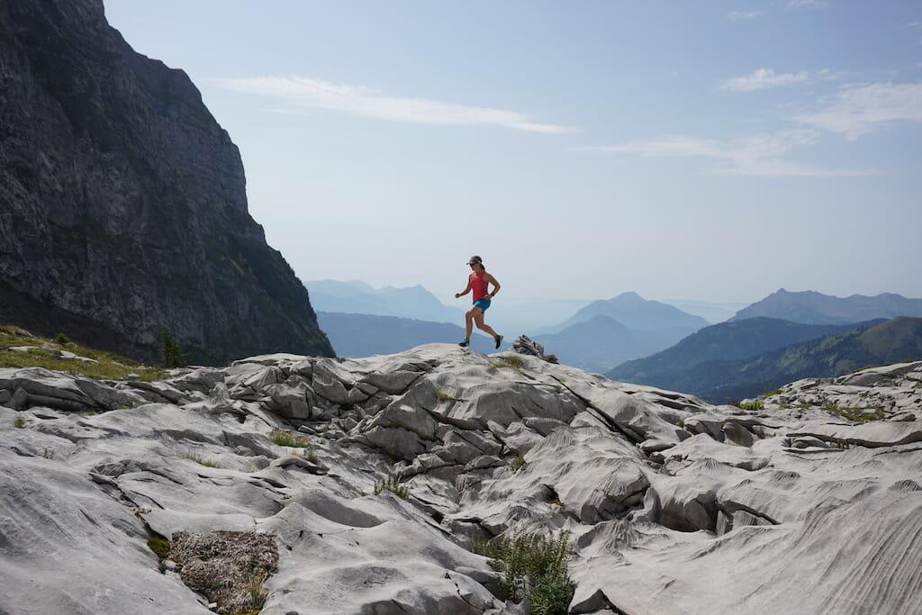 Becki Penrose, Run the Alps Guide near Samoens, Haute Savoie