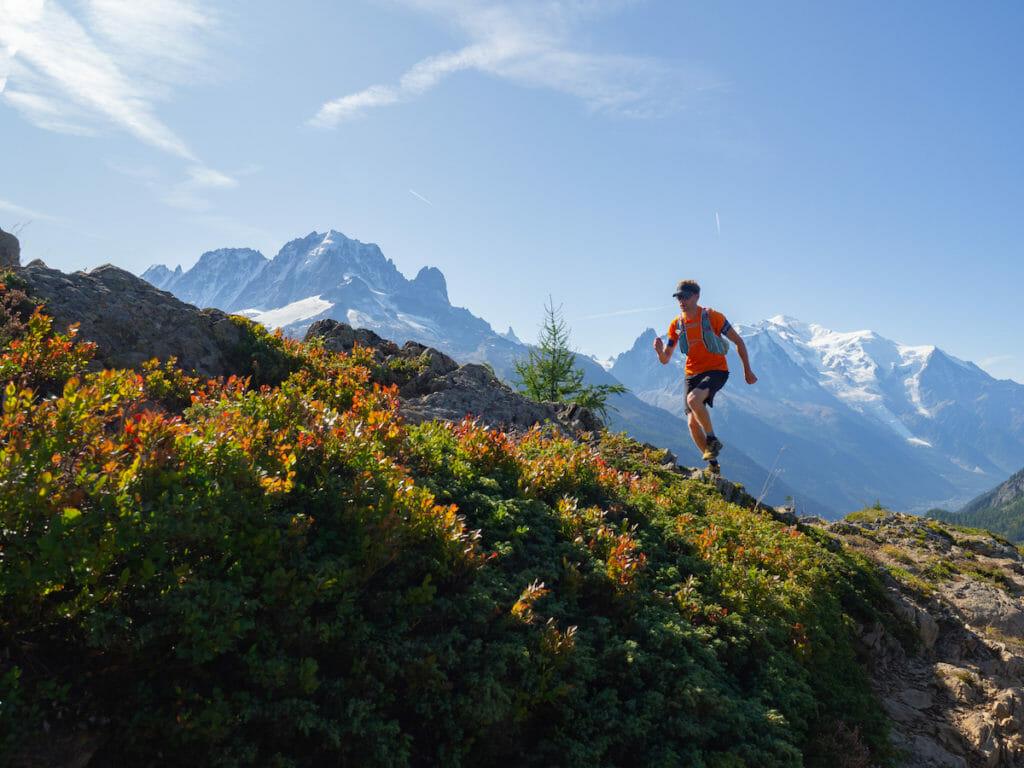 Trail running, Chamonix. Aiguillette des Posettes (Photo: Daniel Fitzgerald)
