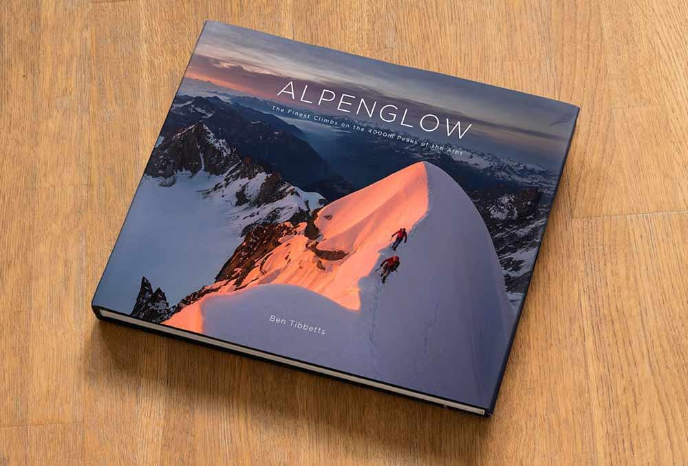 A large format book of photographs, stories and drawings describing “The Finest Climbs on the 4000m Peaks of the Alps.