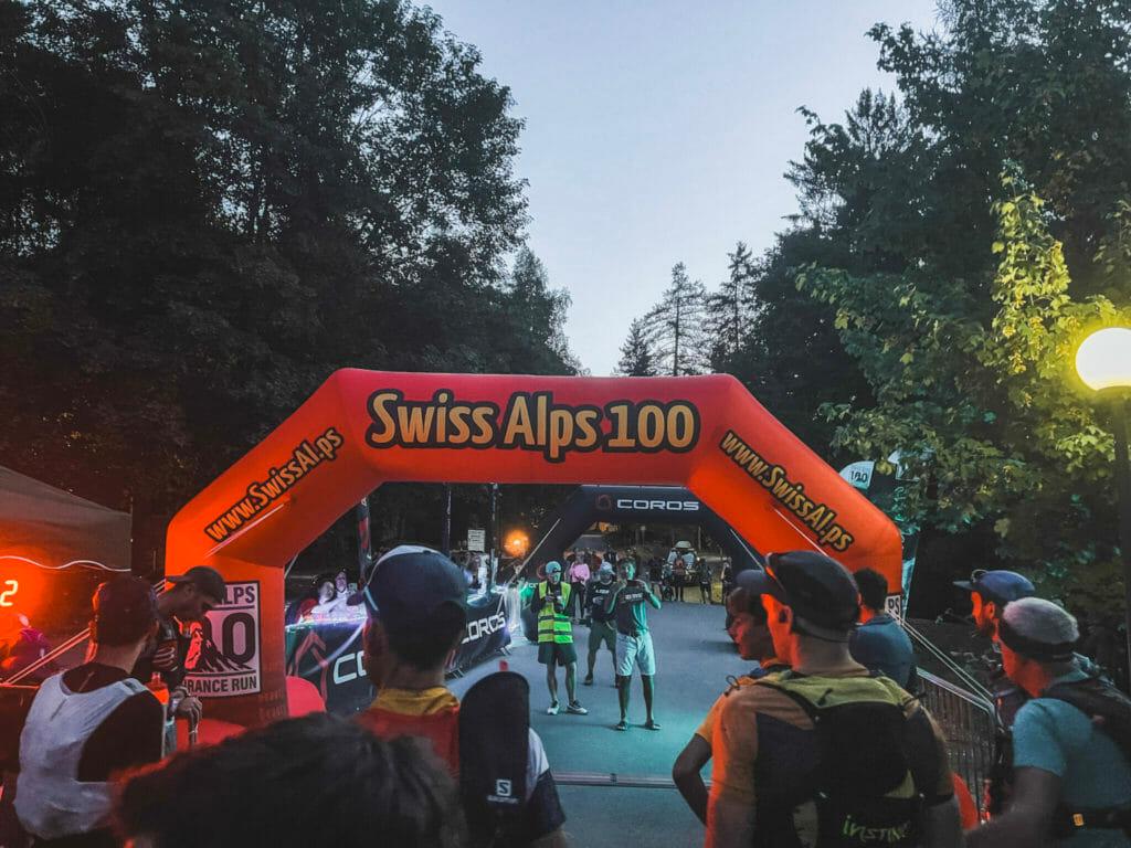 Swiss Alps 100 Start line