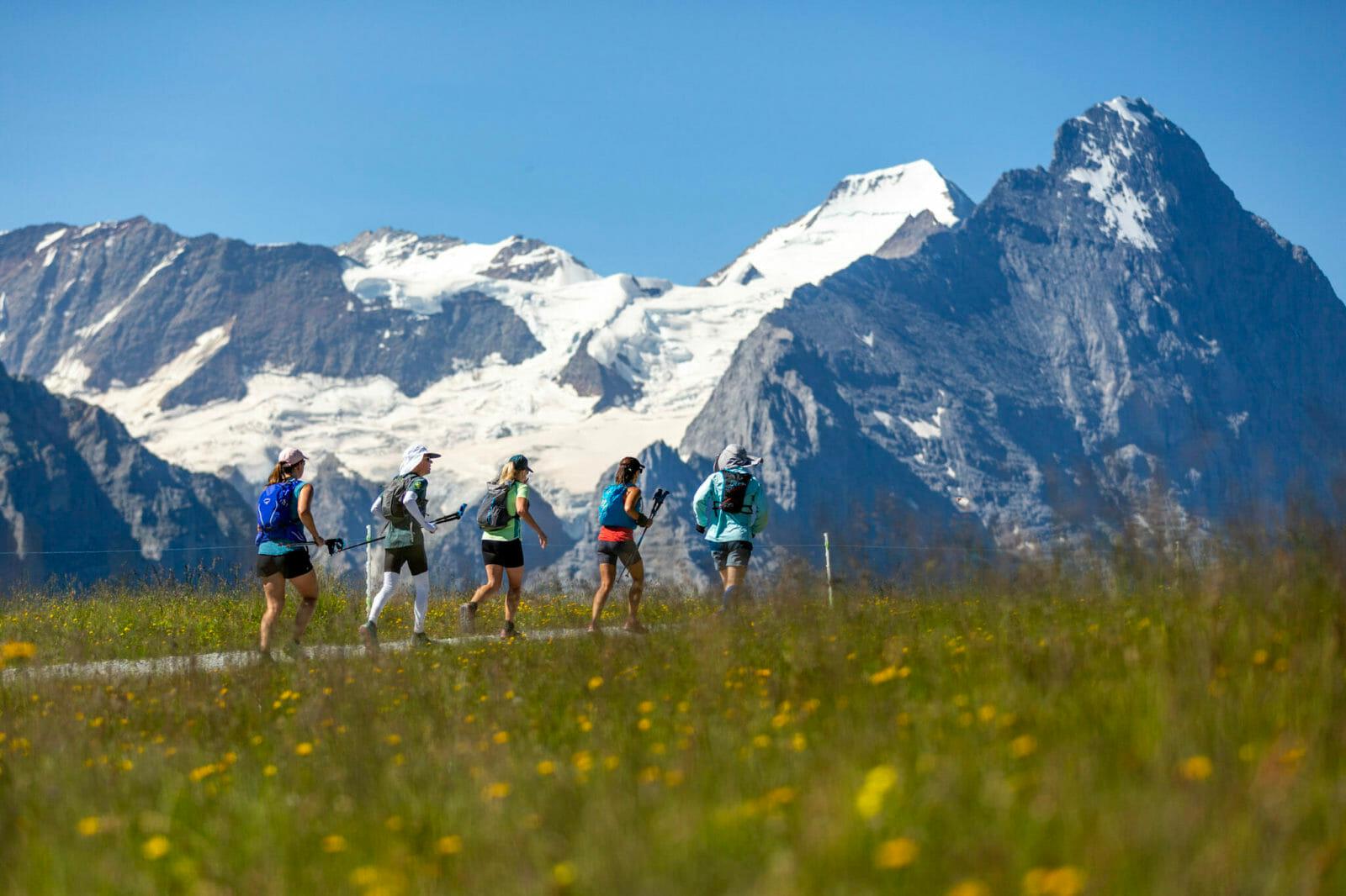Trail running Bernese Oberland