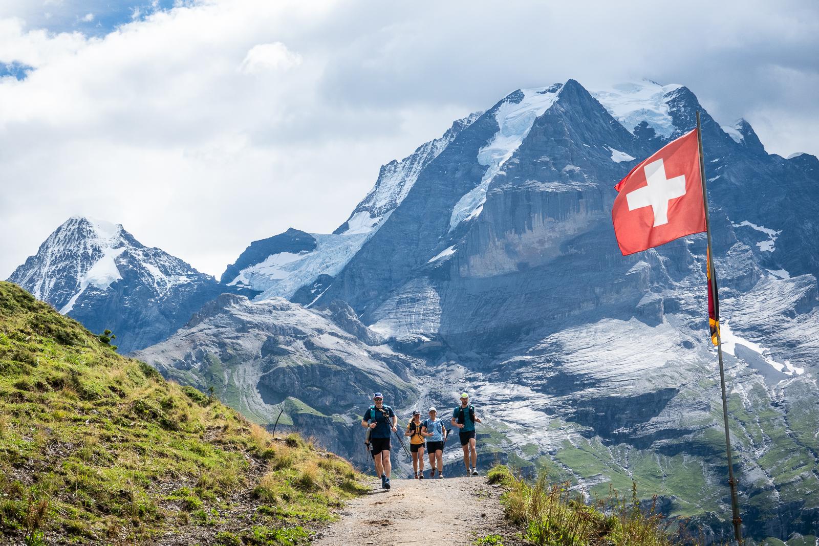 Trail Run with The Mirnavator in Switzerland!